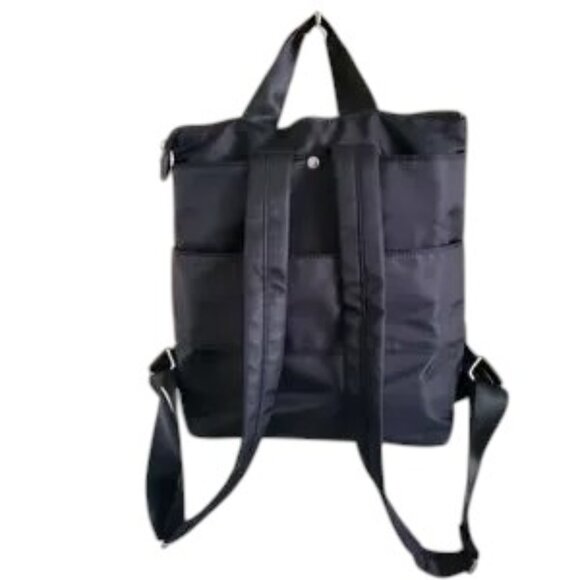 Cynthia Rowley Black Nylon Backpack Bag - Picture 3 of 4
